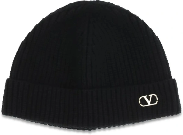 Caciula VLogo Beanie in cashmere