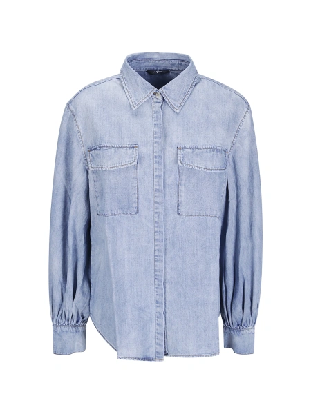 Camasa 7 For All Mankind albastra