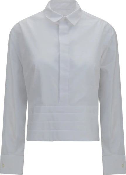 Camasa casual Cotton poplin Shirt with belt