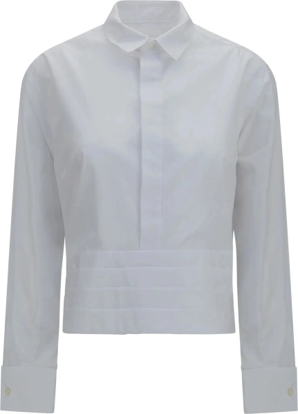 Camasa casual Cotton poplin Shirt with belt