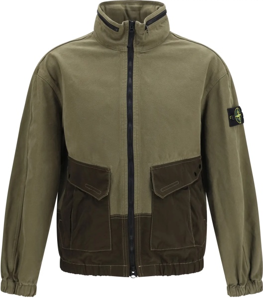 Camasa casual Outwear Jacket with pockets and zipper details