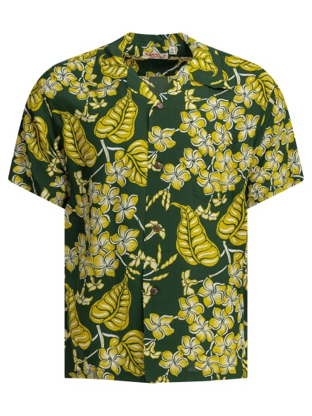 Camasa casual "Plumeria Blossoms" Casual Shirt