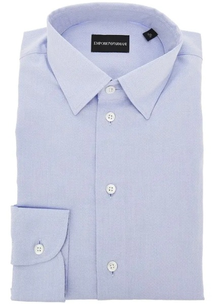 Camasa Micro-textured cotton shirt