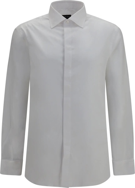 Camasi Shirt in soft cotton with French collar