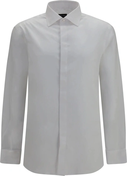 Camasi Shirt in soft cotton with French collar
