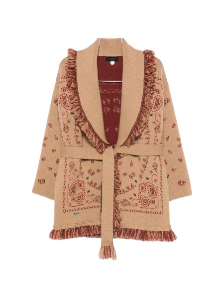 Cardigan ALANUI neutru din casmir