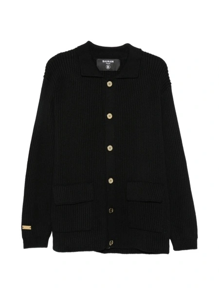 Cardigan Balmain negru