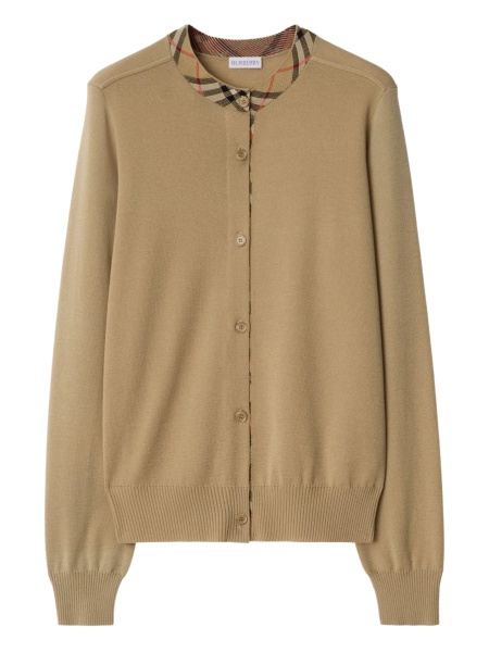 Cardigan Burberry maro