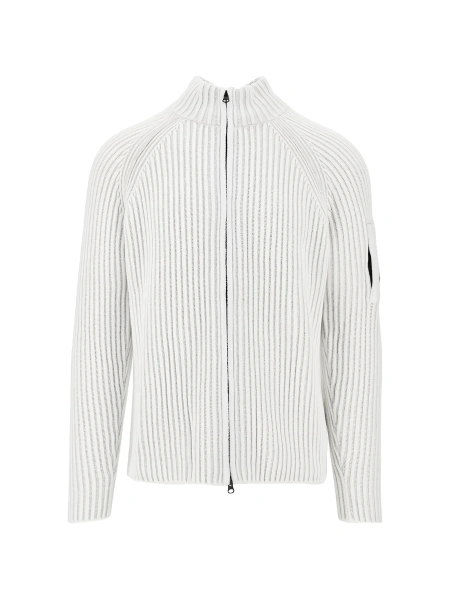 Cardigan C.P. Company alb