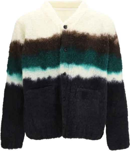 Cardigan Chusen-dyed Cardigan