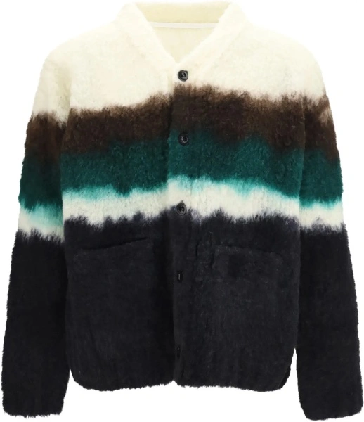 Cardigan Chusen-dyed Cardigan