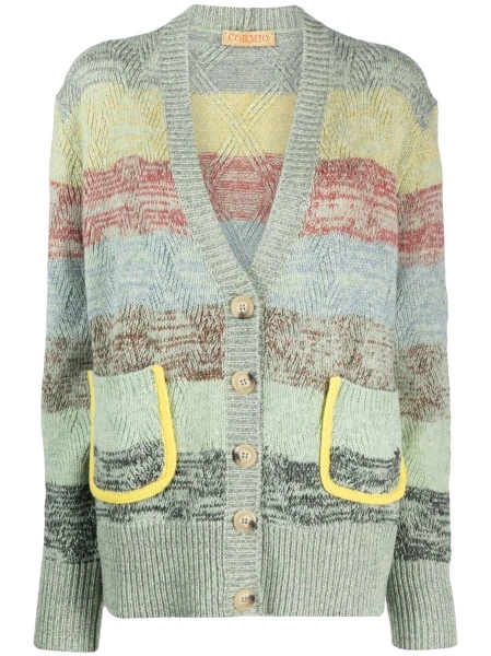 Cardigan CORMIO verde