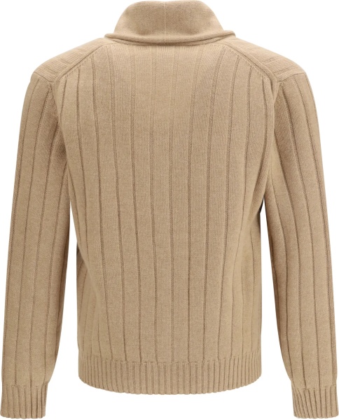 Cardigan Ribbed cashmere Cardigan