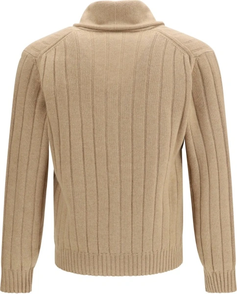 Cardigan Ribbed cashmere Cardigan