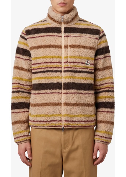 Cardigan Teddy-Effect Zip Cardigan