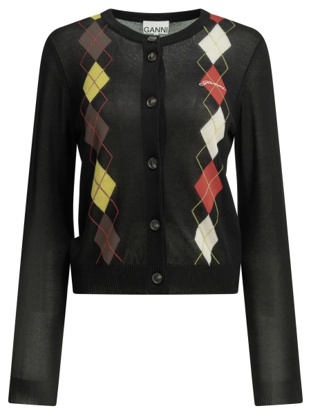 Cardigane "Argyle" Cardigan