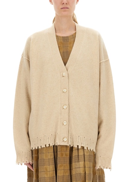 Cardigane Cashmere Cardigan With Buttons