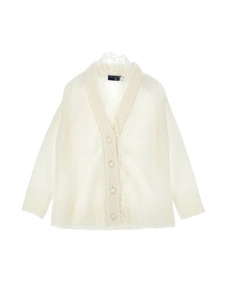 Cardigane Lace detailed cardigan