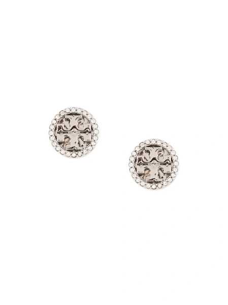 Cercei Tory Burch argintii