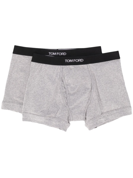 Chiloti Tom Ford gri din elastan si bumbac