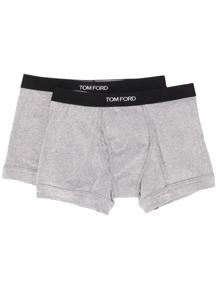 Chiloti Tom Ford gri din elastan si bumbac