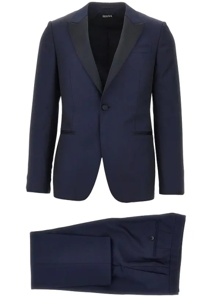 Costum Wool and mohair evening tailored suit