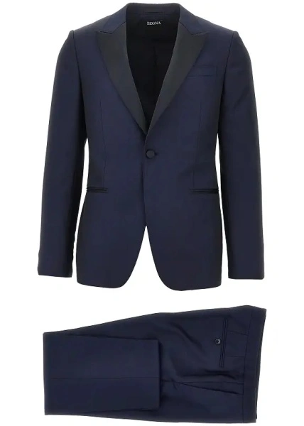 Costum Wool and mohair evening tailored suit