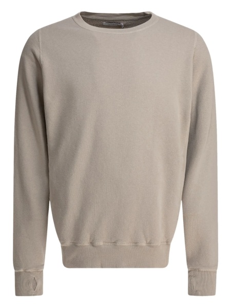 Cotton crewneck sweatshirt