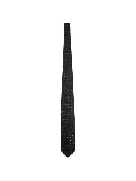 Cravate Polka dot silk tie