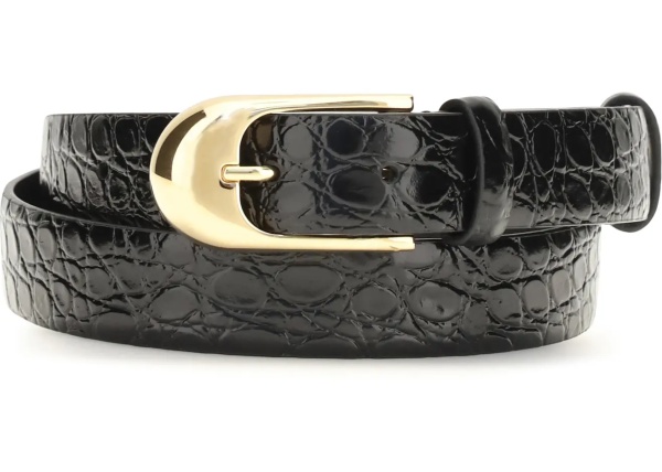 Curea Dome leather Belt