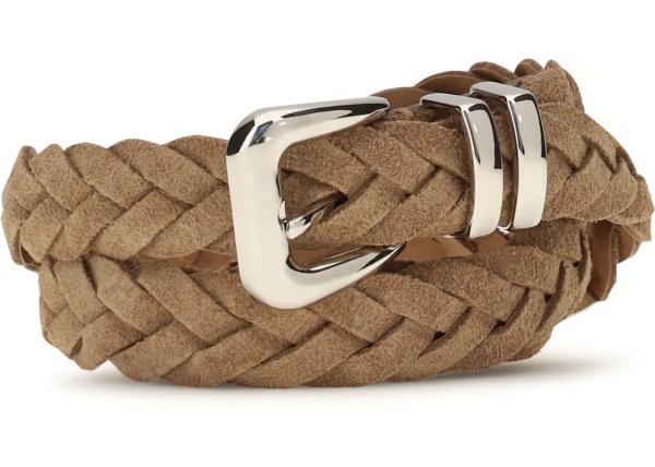 Curea Leather woven Belt