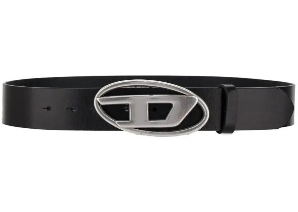 Curea 'Oval D' leather belt