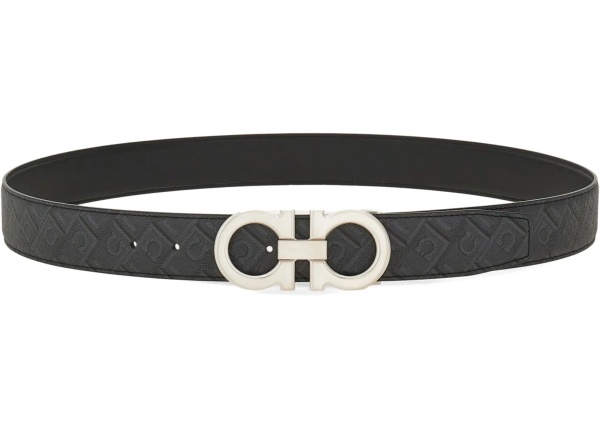 Curea Reversible and adjustable Gancini Belt