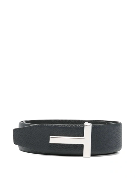 Curea Tom Ford albastra din bos taurus
