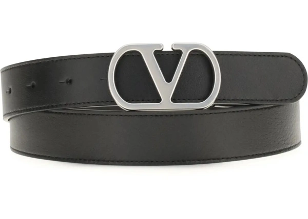 Curea VLogo Signature leather Belt