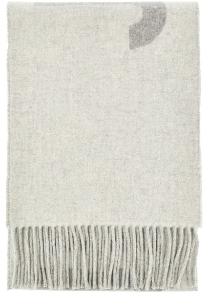 Esarfa Jacquard logo wool scarf
