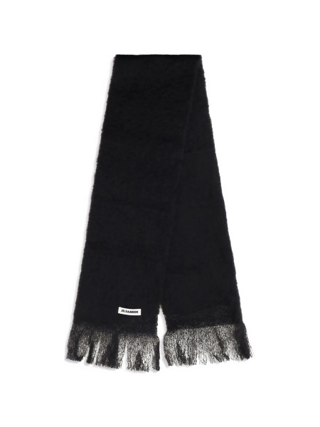 Esarfa Jil Sander neagra