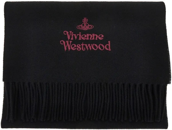 Esarfa Logo embroidery scarf