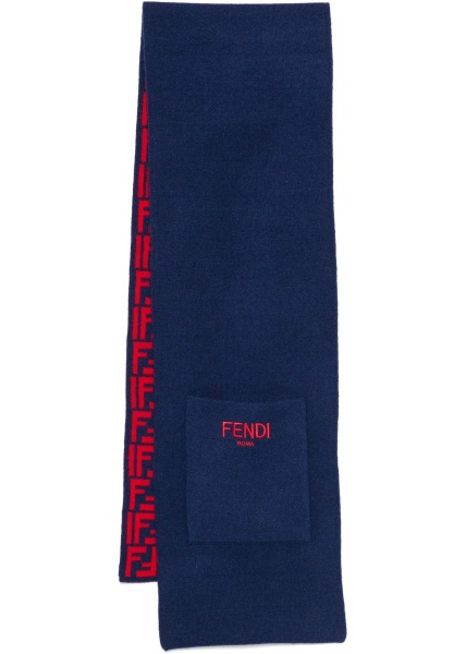 Esarfa Reversible "Ff" Logo Scarf