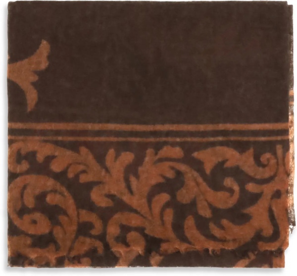 Esarfa Soufflé cashmere Scarf with baroque motif