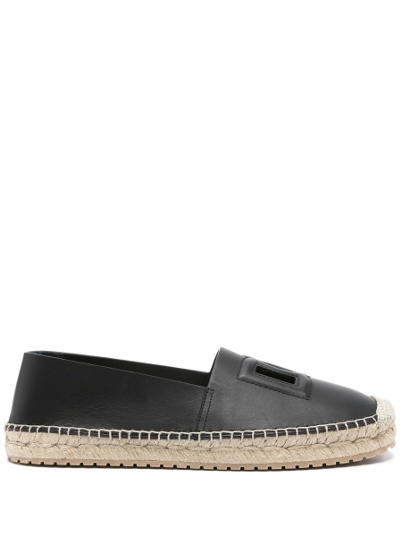 Espadrile Dolce & Gabbana negre din piele