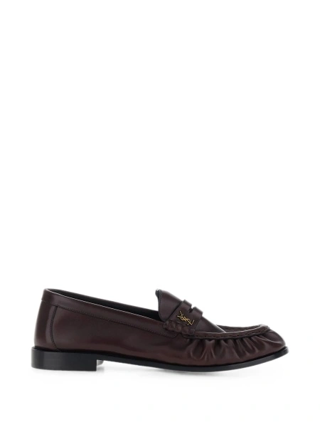 Espadrile Saint Laurent maro din piele