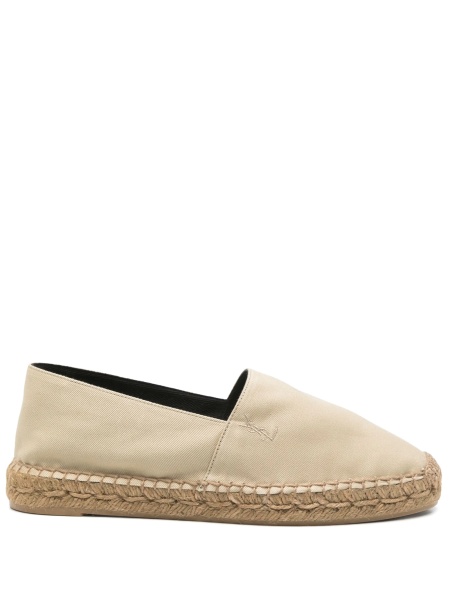 Espadrile Saint Laurent neutre din material textil
