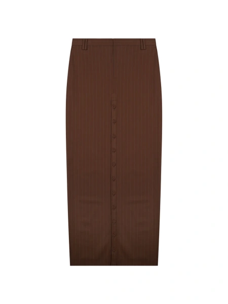 Fusta drepte Jean Paul Gaultier maro