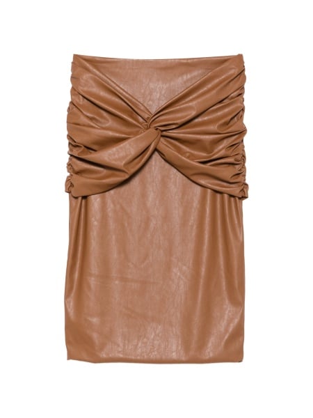 Fusta Elisabetta Franchi maro din polyester