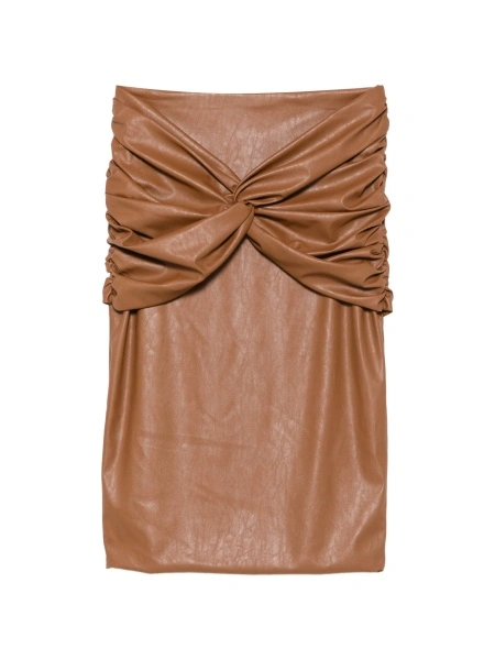 Fusta Elisabetta Franchi maro din polyester