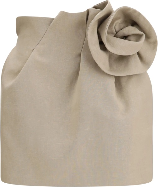 Fusta Linen mini Skirt