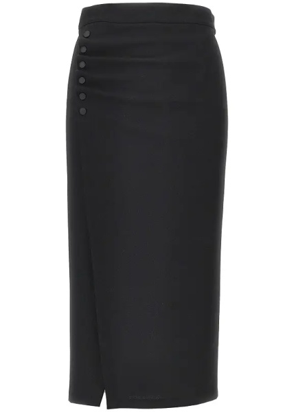 Fusta Viscose-blend midi skirt
