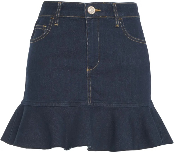 Fuste Denim mini skirt