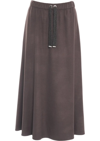 Fuste Maxi skirt in wool